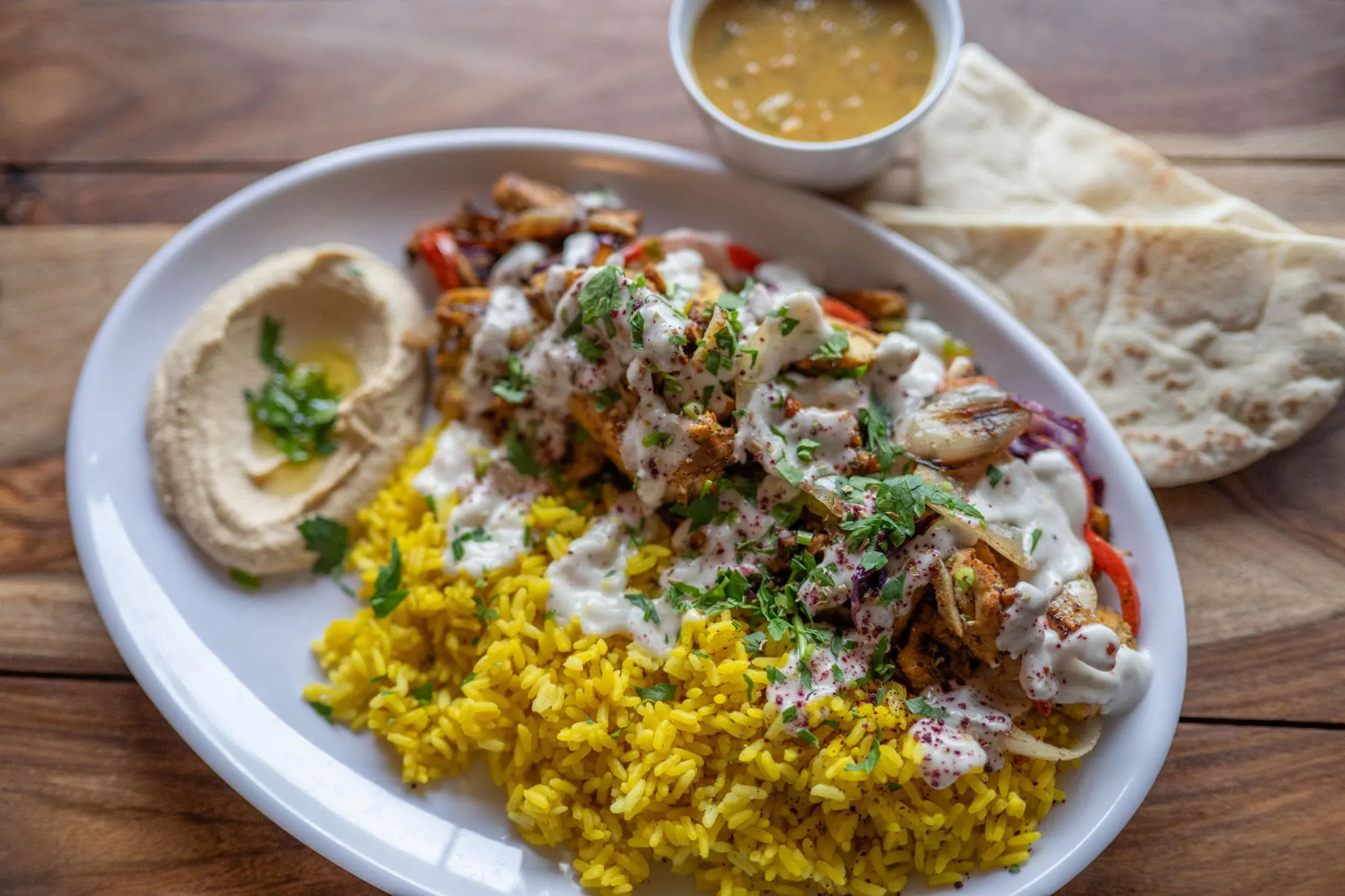 Chicken Shaw Plate