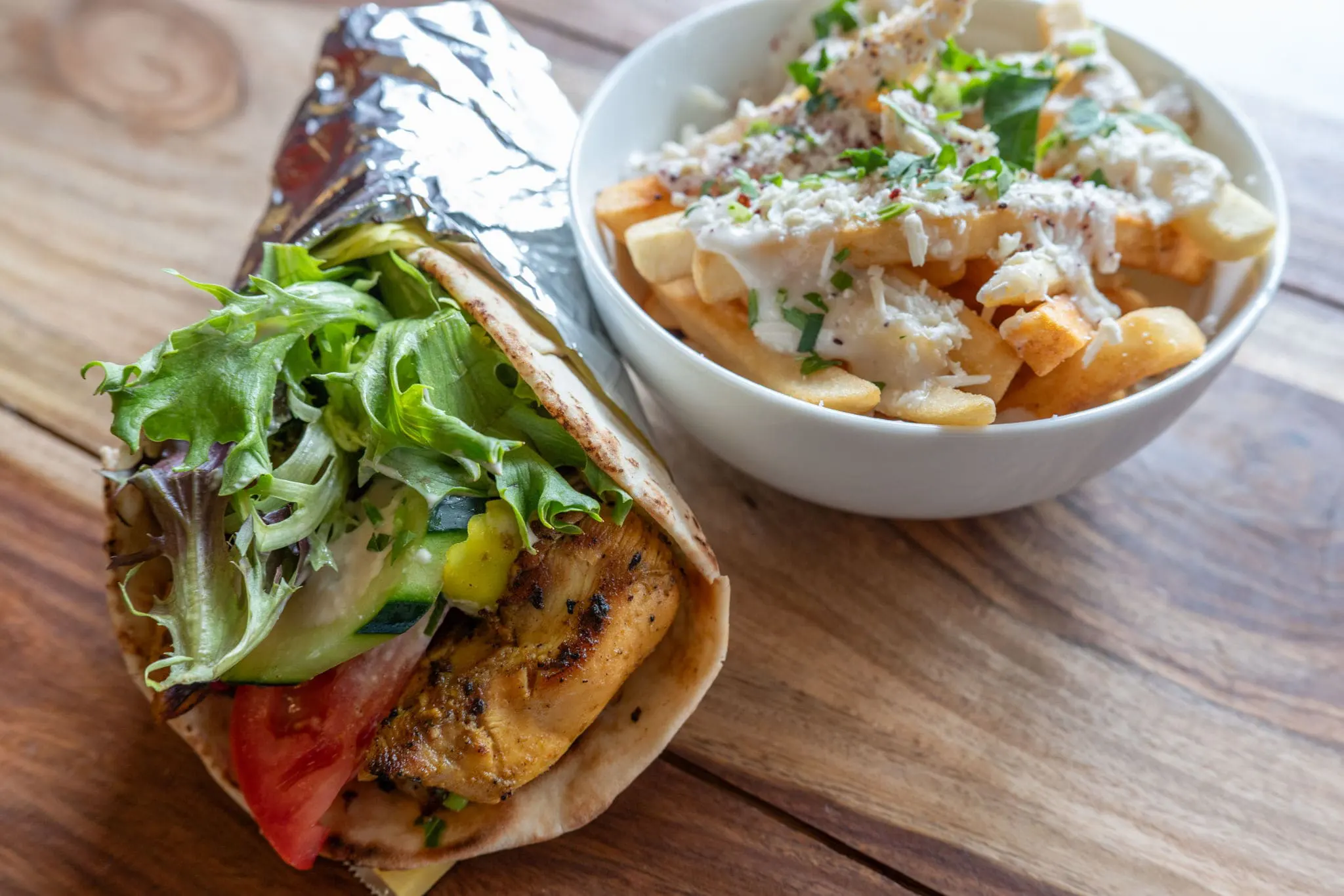 Chicken Shaw Wrap