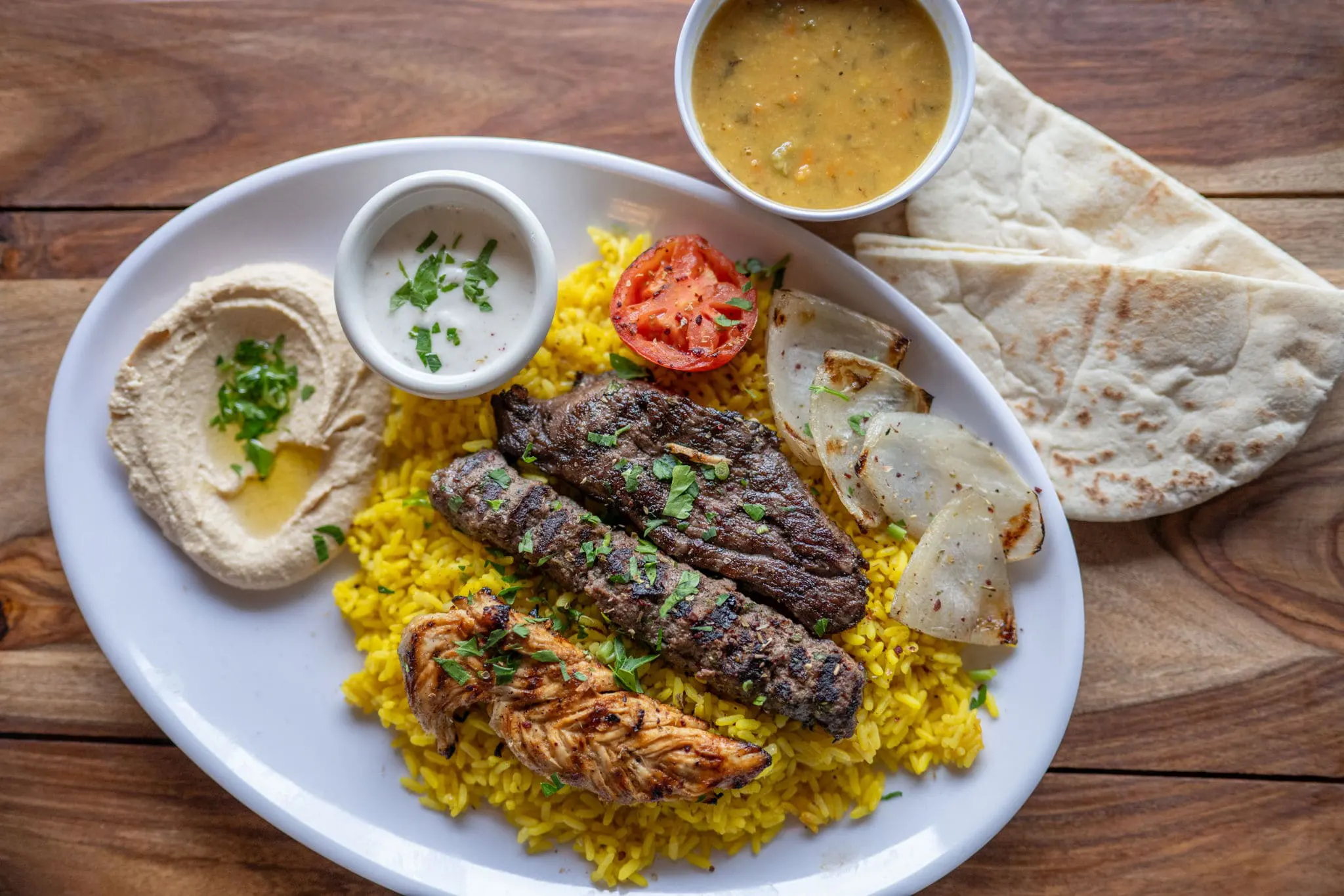 Combo Kabob Plate