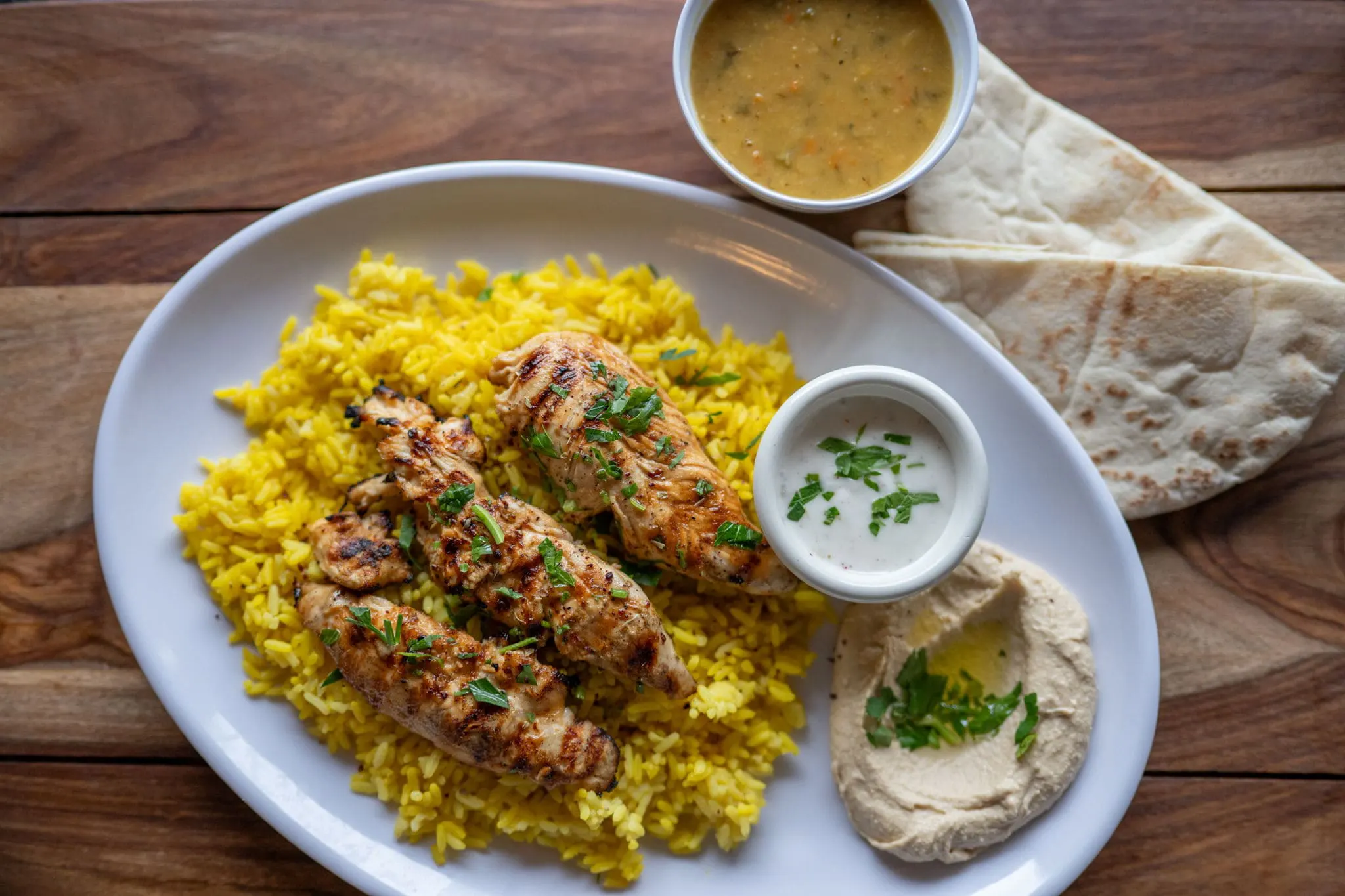 Shish Tawook Plate